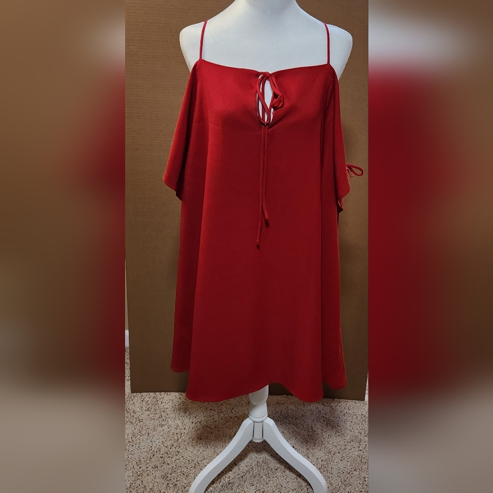 Nicole Miller Elegant Red Dress